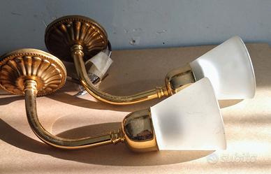 Vecchia coppia di Applique vintage 