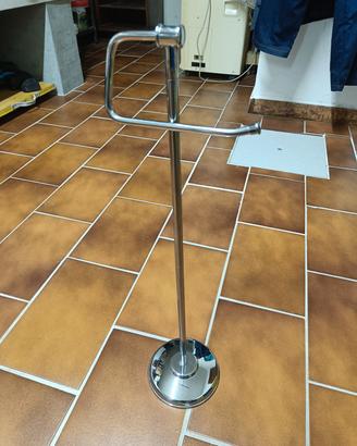 portarotolo da terra IKEA BALUNGEN cromato