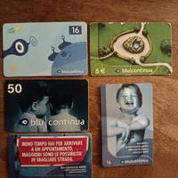 Carte telefoniche BLU CONTINUA