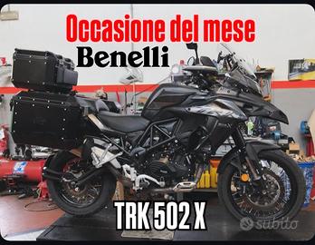 Benelli TRK 502 X ACCESSORIATA -