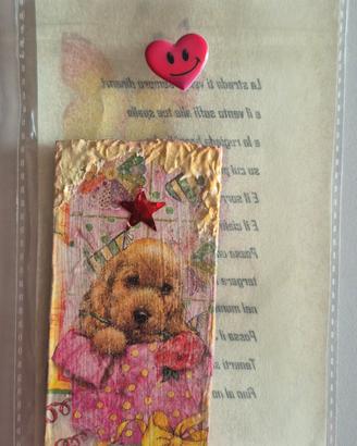 Calamita frigo vintage cucciolo Handmade 
