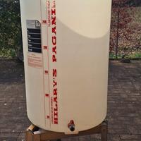 cisterna da giardino 300 l. e supporto treppiedi