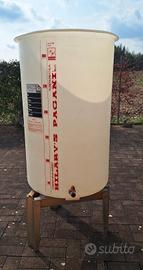 cisterna da giardino 300 l. e supporto treppiedi