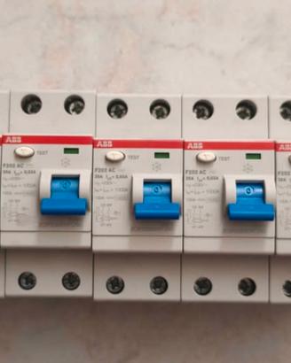 magnetotermico  differenziale 25A