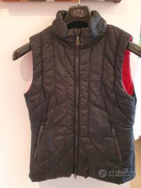 Gilet donna  100 grammi Freddy nero e rosso