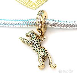 Charm argento 925 Charm argento 925 Ghepardo Gold