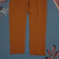 Pantaloni dritti color ocra/tabacco - Autunnali