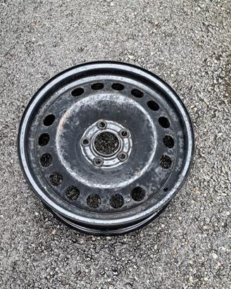 1 - CERCHIO IN LAMIERA OPEL 6,5X16 5X110 ET37 CB 6