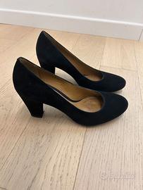 Scarpe nere decolletè Geox