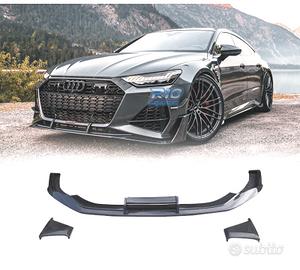 SPOILER LIP AUDI A7 A7L 19-23 LOOK RS7 ABT NERO LU