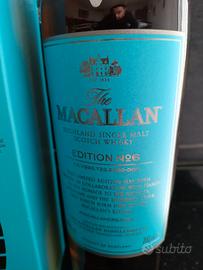 macallan whisky n.6 edizione limitata
