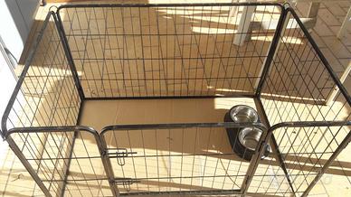 recinto per cani 120 80 70