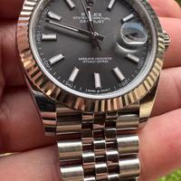 Rolex Datejust 126334 grey 2022 Full Set 41 mm