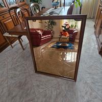 Specchio da parete in vero legno – ottime condizio
