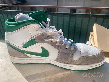 Nike jordan green taglia 45