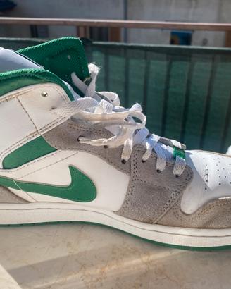 Nike jordan green taglia 45