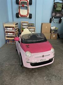 Fiat 500 elettrica per bambini 6v funzionante
