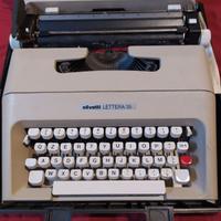 Macchina da scrivere Olivetti lettera 35