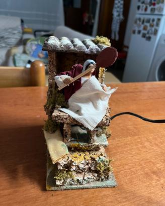 Persoggio presepe in movimento