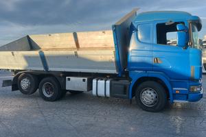 Scania 144 460 ribaltabile inox
