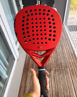 Racchetta da Padel Wilson Bela – Rosso Lucido