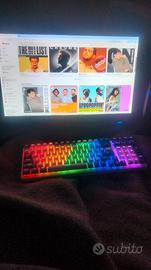 Mini PC con TV monitor lg full HD con tastiera