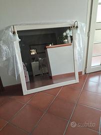 Specchio Bagno NUOVO con Cornice e Appliq