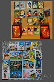 Lotto Dragon Ball Z carte e figurine anni 90