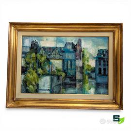 QUADRO PAESAGGIO DELLE FIANDRE - ROMANO CONVERSANO