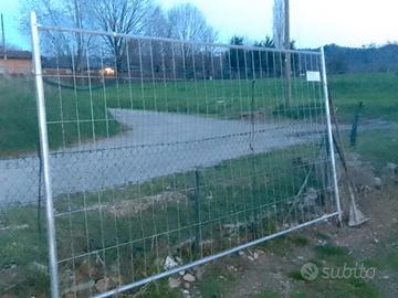 recinzione da  cantiere 