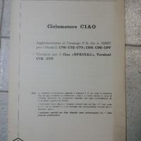Piaggio Ciao 1969 (special lusso) NO Vespa