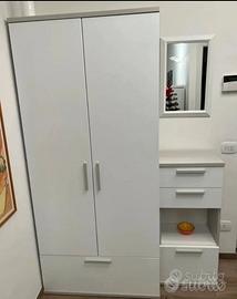 Armadio e mobiletto ditta Febal