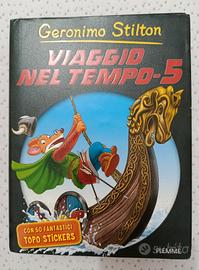 libro Viaggio nel tempo 5 Geronimo Stilton 