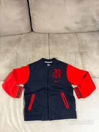 Felpa nike vintage rossa e blu L da ragazzo