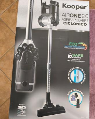 aspirapolvere ciclonico kooper airone 2.0