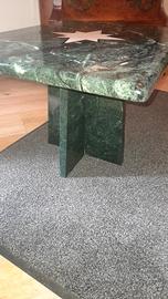 TAVOLINO IN MARMO VERDE 