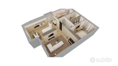 Appartamento di 171 m² con 5 locali e box auto a M