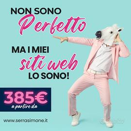 Sito Web 5 Pagine a 385 Euro - Pronto in 3 Giorni