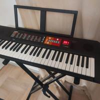 Tastiera Digitale Yamaha PSR F51 +Sostegno Rockjam