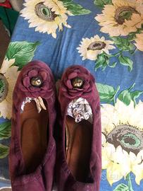 Ballerine velluto 39
