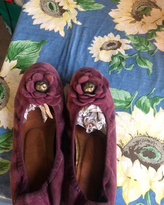 Ballerine velluto 39
