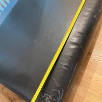 Pouf salotto in ecopelle