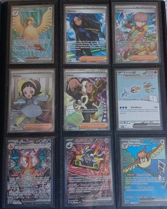collezione carte pokemon completa 