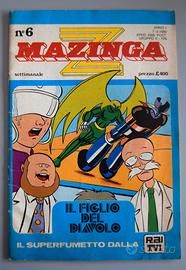 Mazinga Z - rivista anno 1 numero 6