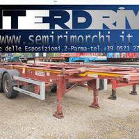 Semirimorchio portacontainer 20,30,tank chiavetta
