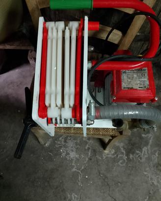 POMPA E FILTRO PER TRAVASARE VINO
