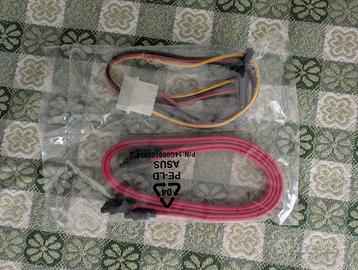 Cavi sata ASUS e Adattatore Molex a sata