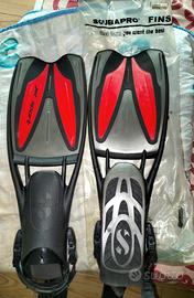 Scubapro Pinne da immersione jet sport size M RED