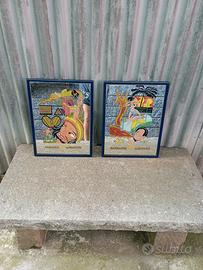 serigrafia su vetro di Massimo Giacom tiratura lim