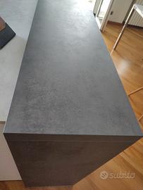 mensola color antracite 